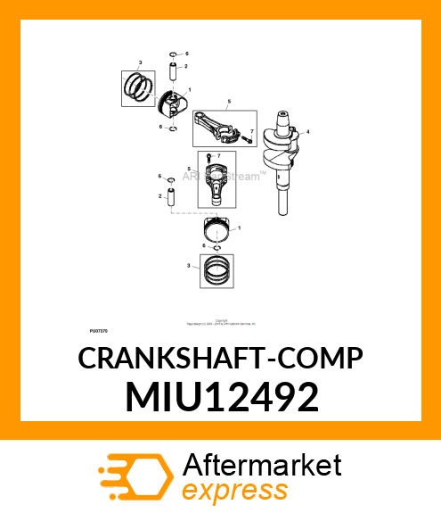 CRANKSHAFT MIU12492