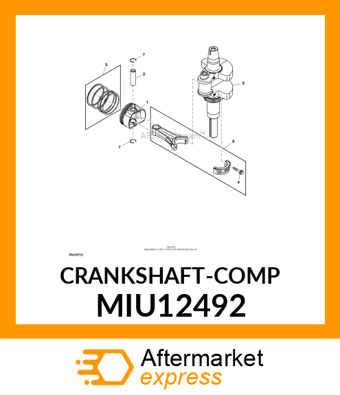 CRANKSHAFT MIU12492