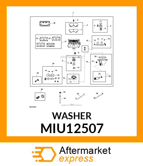 WASHER, SEALING MIU12507