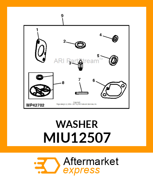 WASHER, SEALING MIU12507