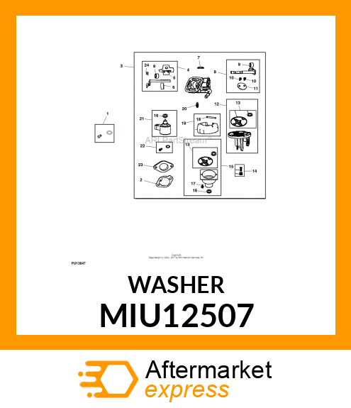 WASHER, SEALING MIU12507