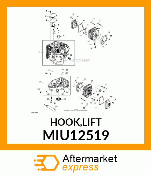 HOOK,LIFT MIU12519