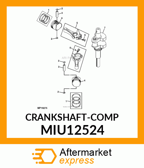 CRANKSHAFT MIU12524