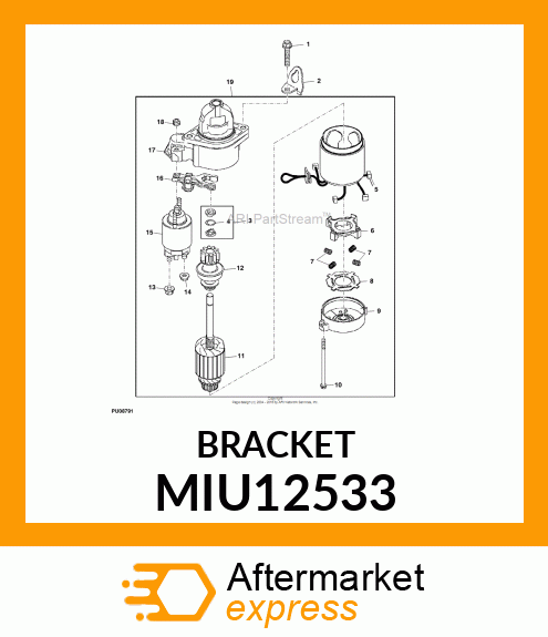 BRACKET MIU12533