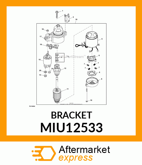 BRACKET MIU12533