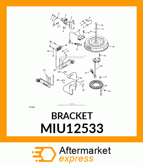 BRACKET MIU12533