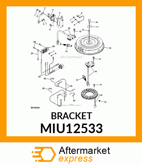 BRACKET MIU12533