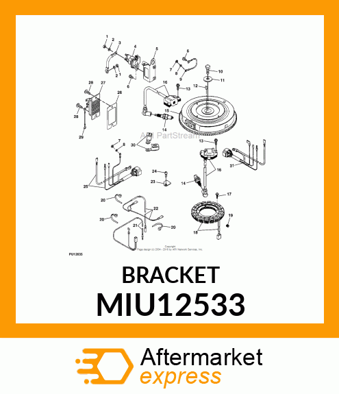 BRACKET MIU12533