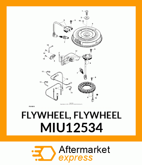 FLYWHEEL, FLYWHEEL MIU12534