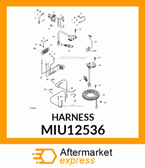 HARNESS MIU12536