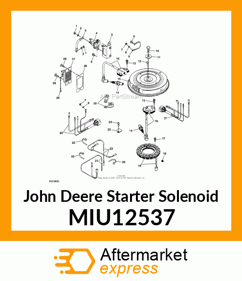 STARTER, SOLENOID MIU12537