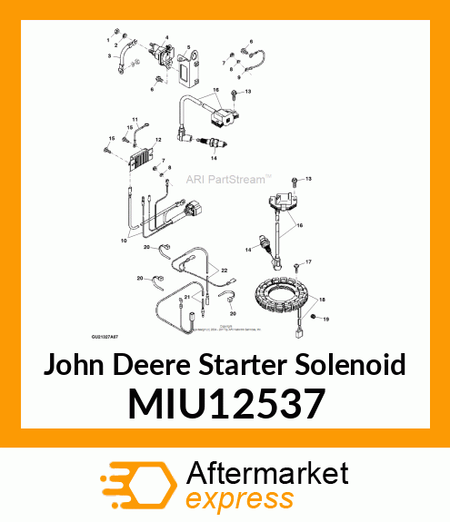 STARTER, SOLENOID MIU12537