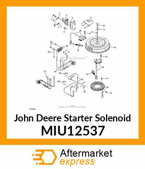 STARTER, SOLENOID MIU12537