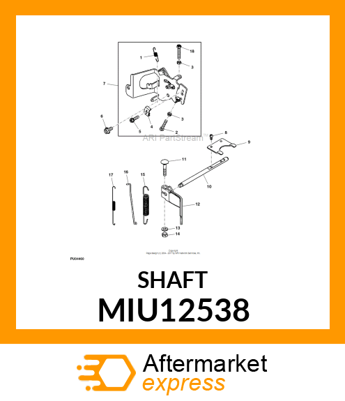 SHAFT MIU12538