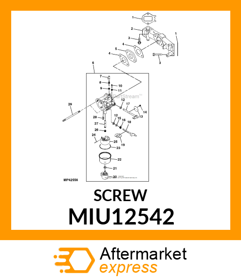 SCREW MIU12542