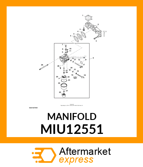 MANIFOLD MIU12551