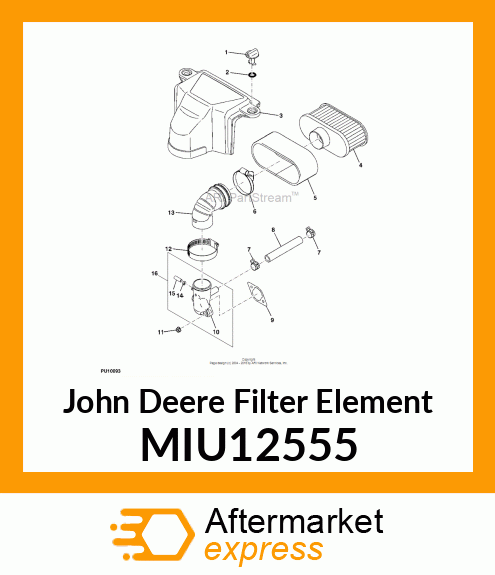 FILTER ELEMENT MIU12555