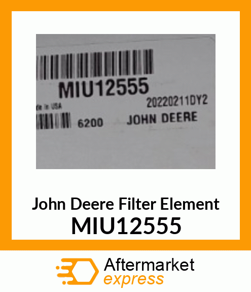 FILTER ELEMENT MIU12555