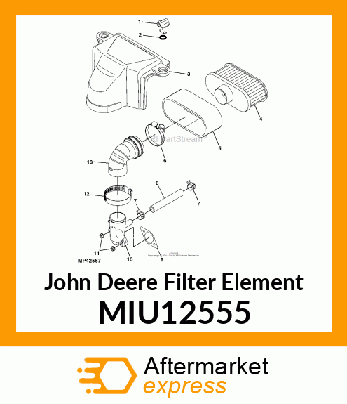 FILTER ELEMENT MIU12555
