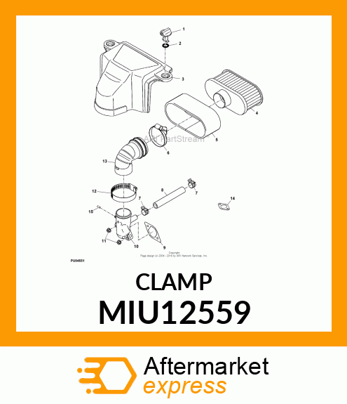 CLAMP MIU12559