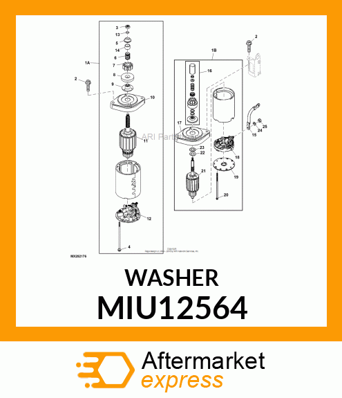 WASHER MIU12564