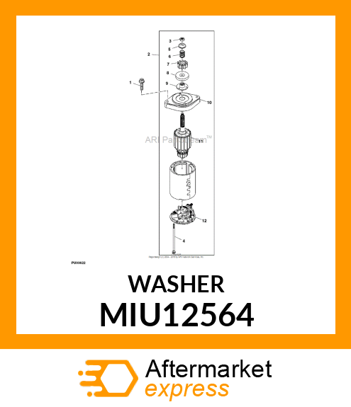 WASHER MIU12564