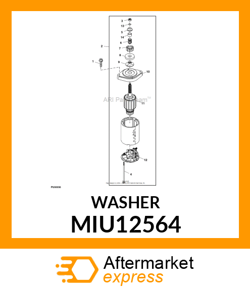 WASHER MIU12564