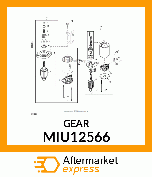 GEAR MIU12566