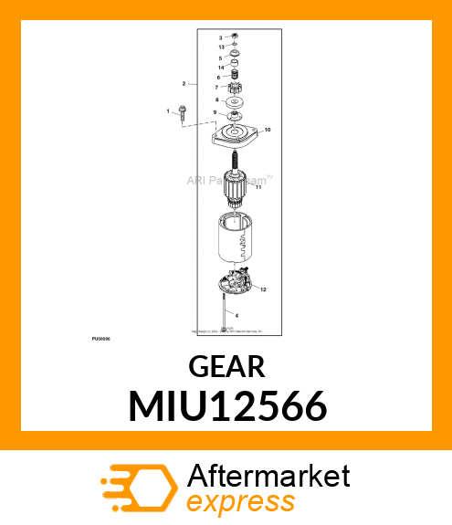 GEAR MIU12566