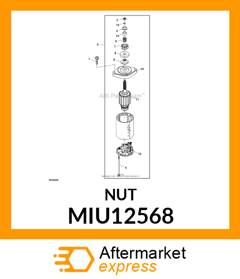 NUT MIU12568