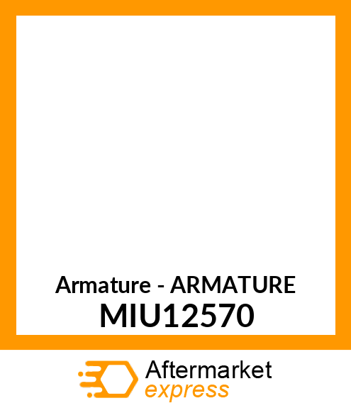 Armature - ARMATURE MIU12570