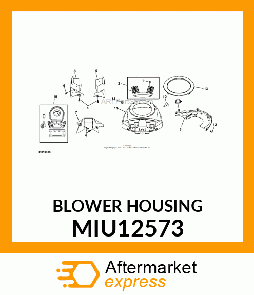 BLOWER HOUSING MIU12573