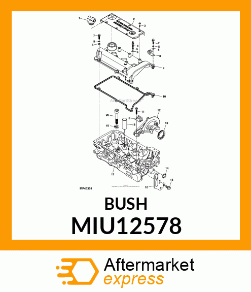 PIPE, SPARK PLUG PROTECTING MIU12578