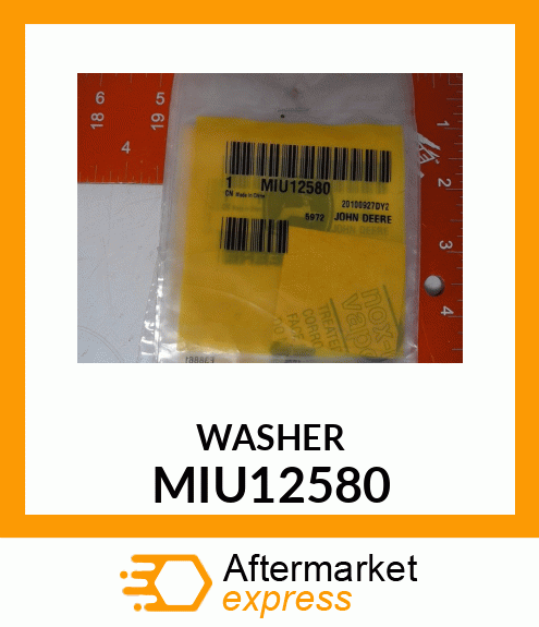 WASHER, PLAIN MIU12580