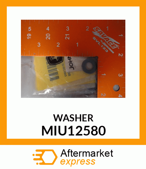 WASHER, PLAIN MIU12580