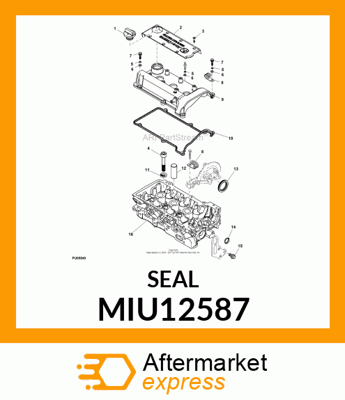 SEAL, OIL MIU12587