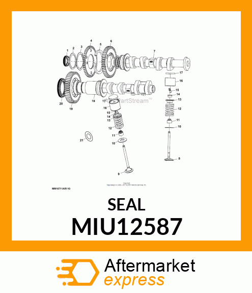SEAL, OIL MIU12587