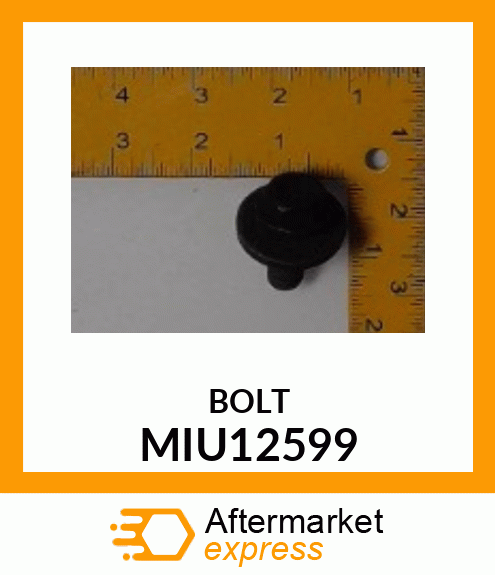 BOLT, HEXAGON FLANGE MIU12599