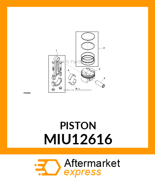 PISTON MIU12616