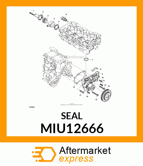 SEAL STRIP, 1ST MIU12666