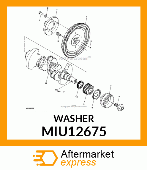 BAFFLE BOARD MIU12675