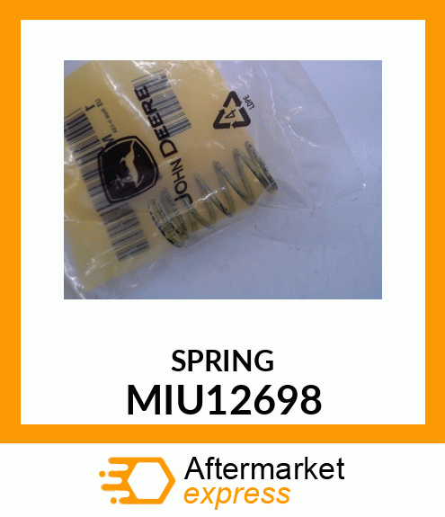 SPRING, SPRING, ENGINE VALVE MIU12698