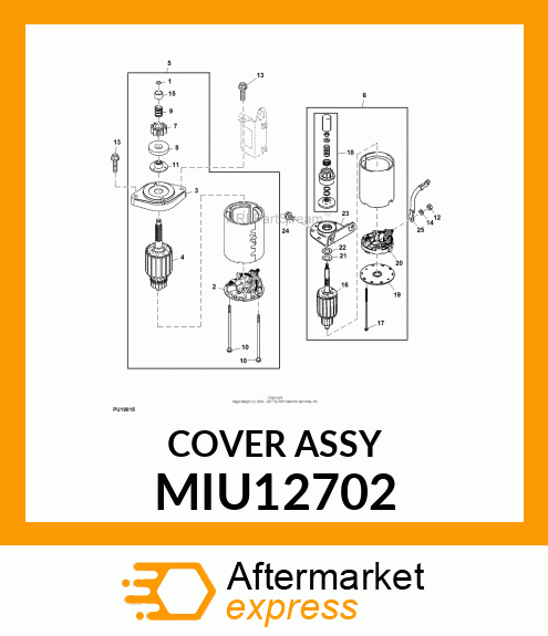 COVER ASSY MIU12702