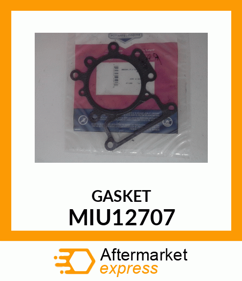 GASKET, GASKET MIU12707