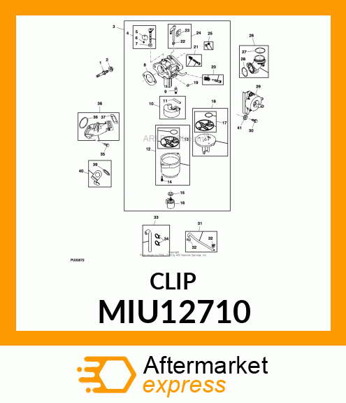 RETAINER, RETAINER(FUEL PUMP) MIU12710