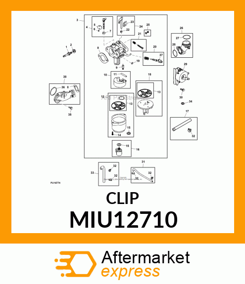 RETAINER, RETAINER(FUEL PUMP) MIU12710