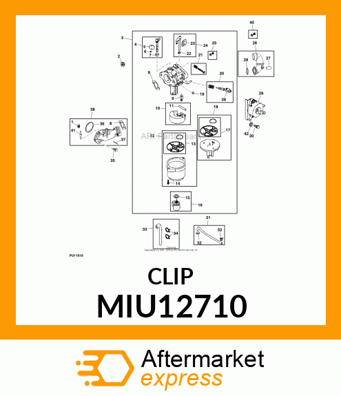 RETAINER, RETAINER(FUEL PUMP) MIU12710