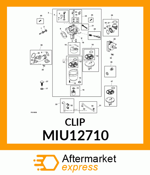 RETAINER, RETAINER(FUEL PUMP) MIU12710