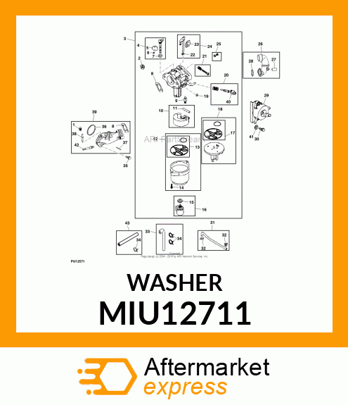 WASHER, WASHER(FUEL PUMP) MIU12711