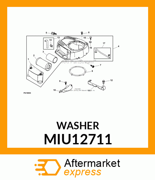 WASHER, WASHER(FUEL PUMP) MIU12711